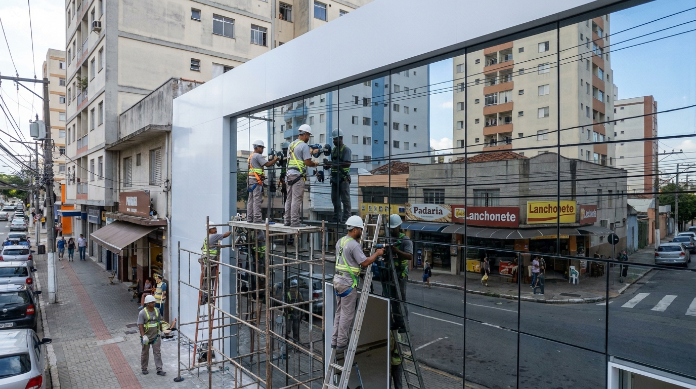 Fechamentos em Vidro em Betim‑MG