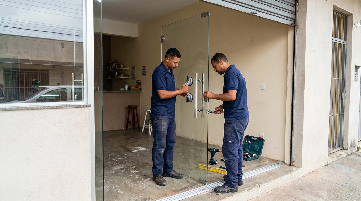Portas em Vidro em Betim‑MG