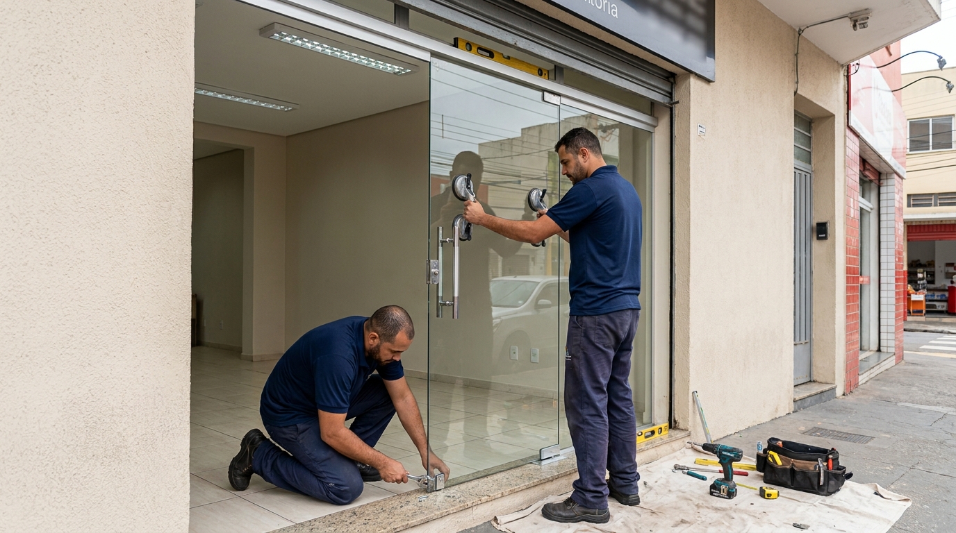 Portas Residenciais e Comerciais em Betim‑MG