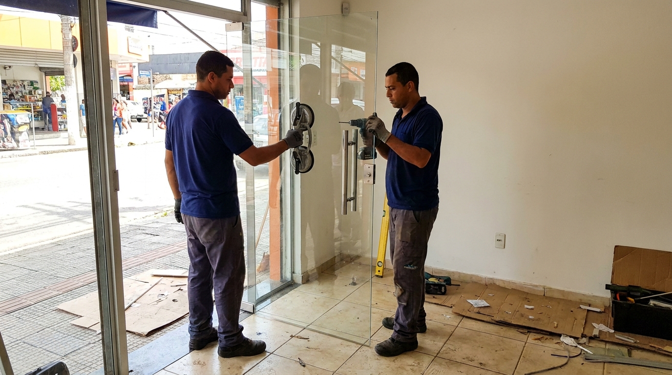Portas em Vidro em Betim‑MG